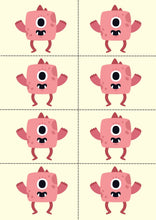 Load image into Gallery viewer, Flute Monsters Tic Tac Toe