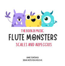 Load image into Gallery viewer, The Book of Flute Monsters - Scales and Arpeggios - PDF