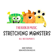 Load image into Gallery viewer, The Book of Music Stretching Monsters - all instruments (PDF)