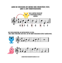 Load image into Gallery viewer, Musikmonster Bücher - Theorie-Monster Violinschlüssel