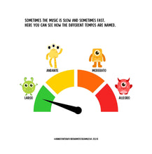 Load image into Gallery viewer, The Book of Music Theory Monsters - Bass clef - PDF