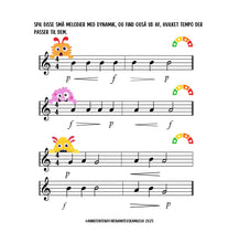 Load image into Gallery viewer, Musikbogen Fløjtemonstrene - Skøre Melodier