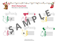 Load image into Gallery viewer, Santa's B A G bundle of activities