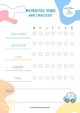 Load image into Gallery viewer, Practice Diary