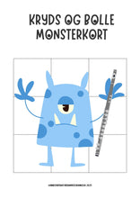 Load image into Gallery viewer, Fløjtemonstrene Kryds og Bolle