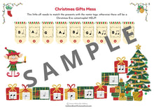 Load image into Gallery viewer, Santa's B A G bundle of activities