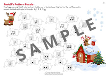 Load image into Gallery viewer, Santa's B A G bundle of activities