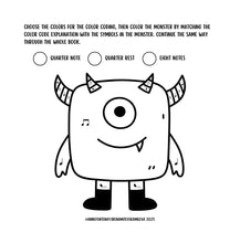 Load image into Gallery viewer, Music Monster Doodle Book