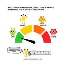 Load image into Gallery viewer, Musikbogen Fløjtemonstrene - Skøre Melodier