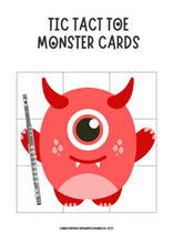 Load image into Gallery viewer, Flute Monsters Tic Tac Toe