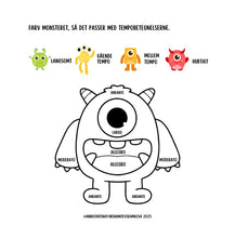 Load image into Gallery viewer, Musikbogen Fløjtemonstrene - Skøre Melodier