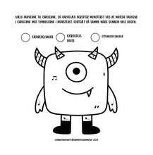Load image into Gallery viewer, Musik Monster Doodle Bogen