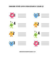 Load image into Gallery viewer, Ritim canavarları - tüm enstrümanlar