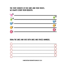 Load image into Gallery viewer, The Book of Music Theory Monsters - Bass clef - PDF