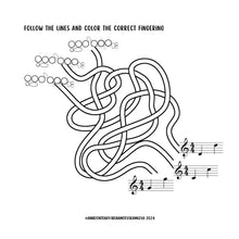 Load image into Gallery viewer, The Book of Music Flute Monsters - fast fingers - PDF