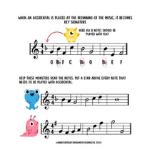 Load image into Gallery viewer, The Book of Music Flute Monsters - fast fingers - PDF