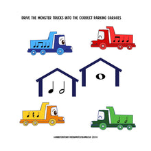 Load image into Gallery viewer, The Book of Music Rhythm Monsters - all instruments - PDF