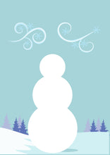 Load image into Gallery viewer, Make a Snowman - dice game for revision time