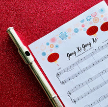 Load image into Gallery viewer, Chinese New Year Song for Two Flutes