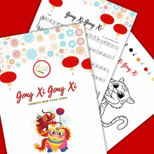 Load image into Gallery viewer, Chinese New Year Song for Two Flutes