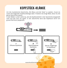 Load image into Gallery viewer, Die Maus und Der Käse - für flötenkopfstück und erzähler:in (PDF)
