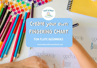 Create Your Own Fingering Chart