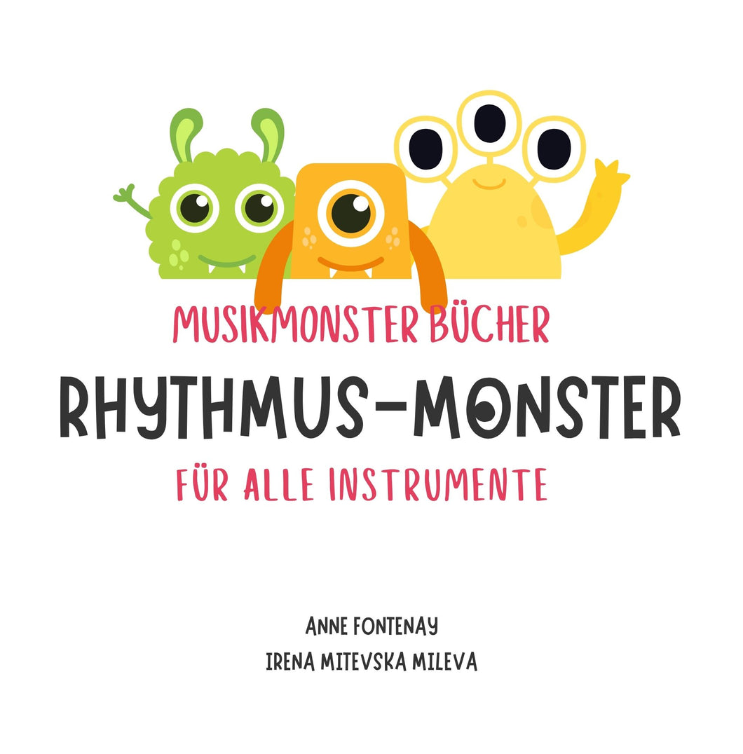 Musikmonster Bücher: Rhythmus-Monster - für alle Instrumente