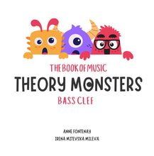 Load image into Gallery viewer, The Book of Music Theory Monsters - Bass clef - PDF
