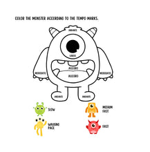 Load image into Gallery viewer, The Book of Music Theory Monsters - Bass clef - PDF
