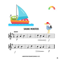 Load image into Gallery viewer, The Book of Music Flute Monsters - Silly Melodies
