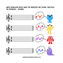 Load image into Gallery viewer, The Book of Music Flute Monsters - fast fingers
