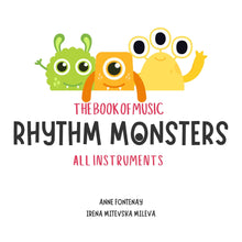 Load image into Gallery viewer, The Book of Music Rhythm Monsters - all instruments
