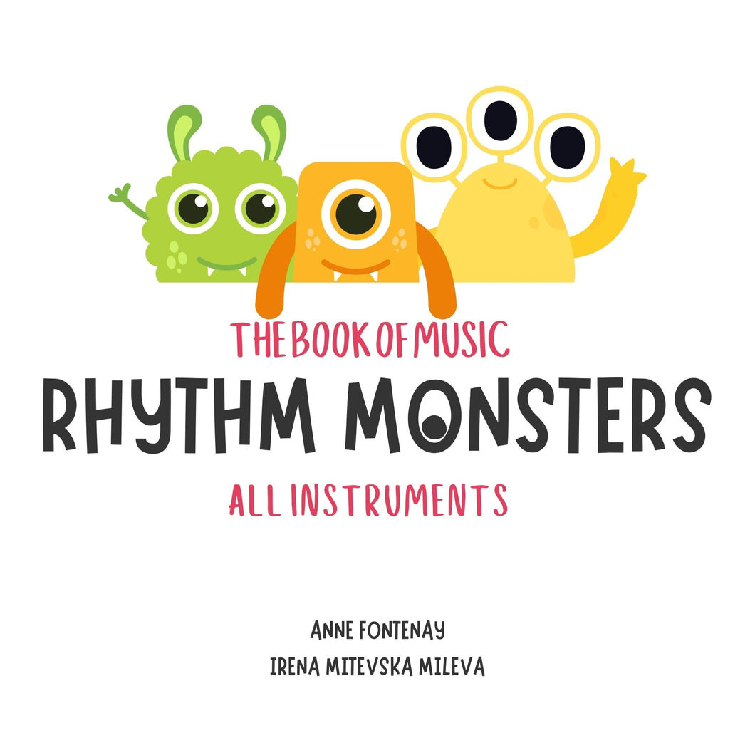 The Book of Music Rhythm Monsters - all instruments