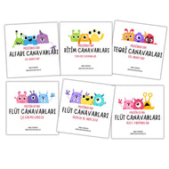 Music Monster Books in Turkish (PDF)