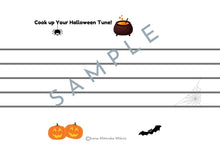 Load image into Gallery viewer, Halloween Fun! Note Recognition and Composing Activity
