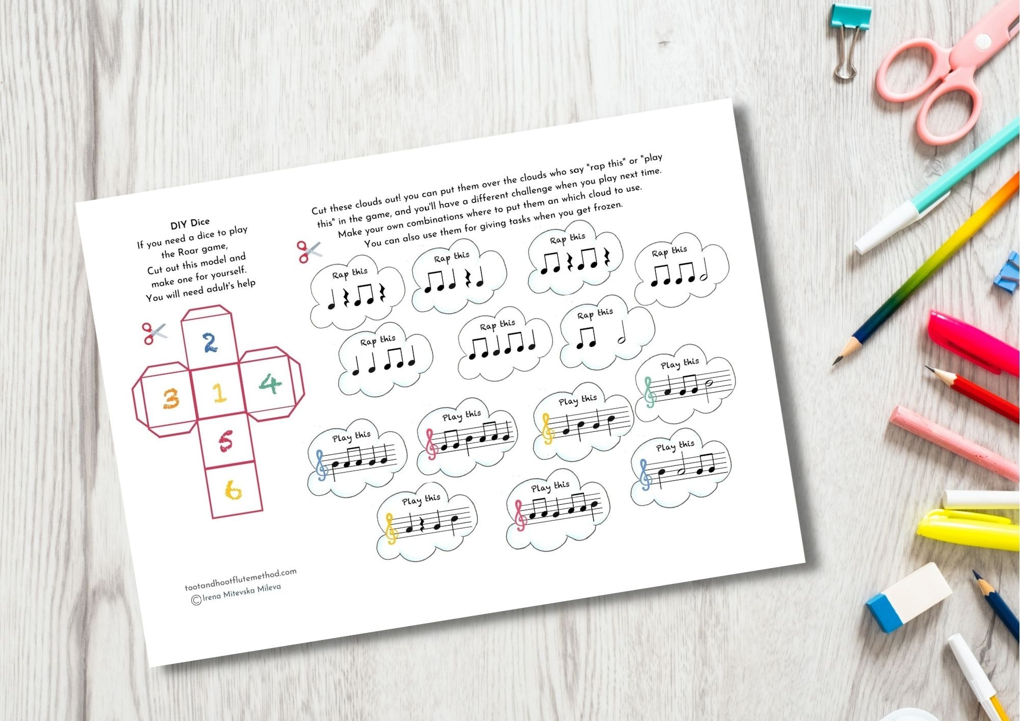 ROAR a musical board game